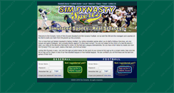 Desktop Screenshot of footballbeta.simdynasty.com